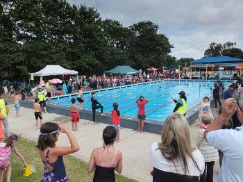 Inter-school swimming competition Inter-school swimming competition